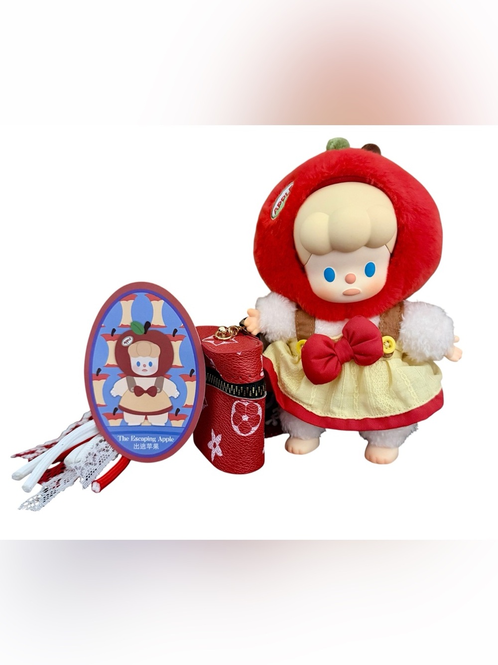 Bag Charm - Red themed w/ DODO Jenny Fantasy Kingdom Escape Apple!